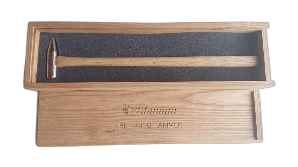 Titanium PDR Blending Hammer in a wooden box (3)