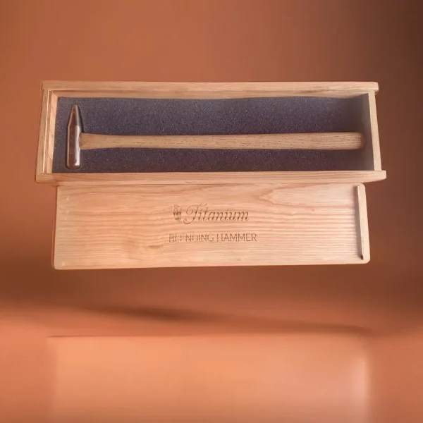 Titanium PDR Blending Hammer in a wooden box (3)