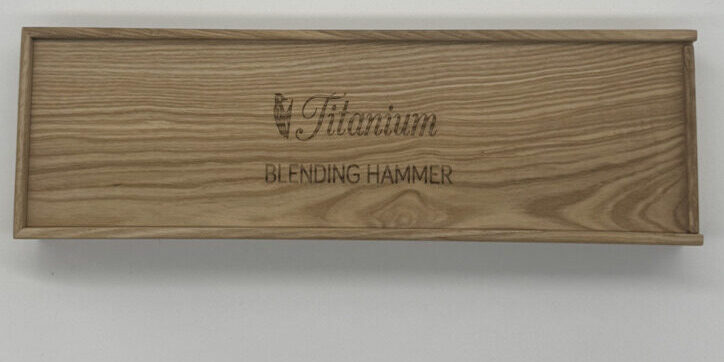 PDR Blending Hammer Tool TITANIUM vs Wooden Box