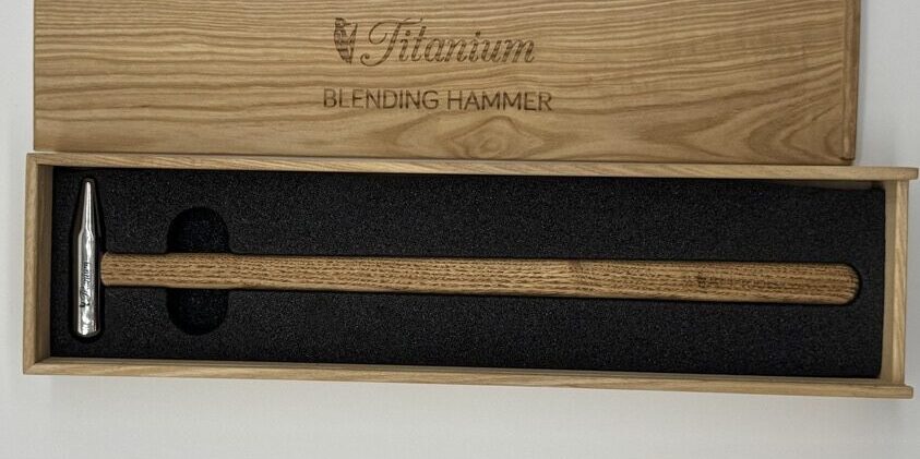 PDR Blending Hammer Tool TITANIUM vs Wooden Box