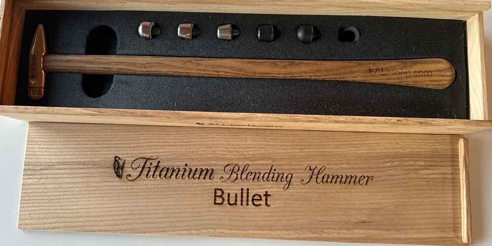 PDR Tool Blending Hammer TITANIUM-BULLET with Box