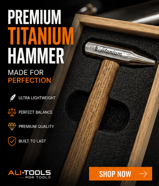 PDR Tool Blending Hammer High-Quality Titanium (round head)